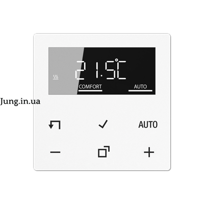 Дисплей кімнатного контролера температури, білий BTA1791WW фото