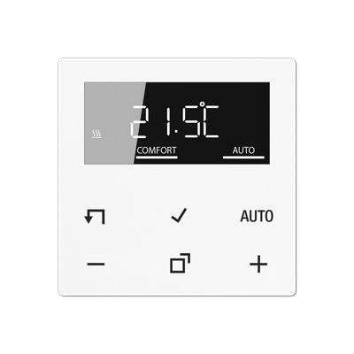 Дисплей кімнатного контролера температури, білий BTA1791WW фото