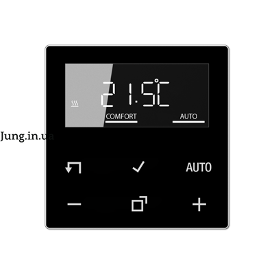 Дисплей кімнатного контролера температури, чорний BTA1791SW фото