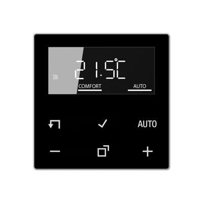 Дисплей кімнатного контролера температури, чорний BTA1791SW фото