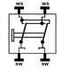 Механізм вимикача перехресного 1-кл. 1-пол. 507U фото 3