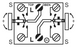 Механізм вимикача дзвінкового з нейтральним положенням 2-кл. 2-пол. 532-4U фото 3
