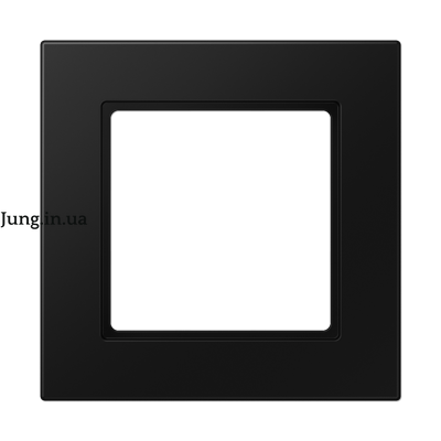 Рамка A550 1-на, чорна матова A5581BFSWM фото